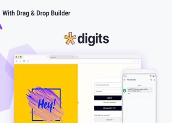 Digits  – WordPress Mobile Number Signup and Login